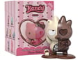 MIGHTY JAXX licenčna figura Sanrio Kandy x Sanrio ft. Jason Freeny Series 02 Choco Edition