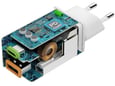 HAMA polnilec 201993, 45 W, PD, GaN, USB-C, USB-A