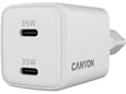 CANYON polnilec CU35CC, 35 W, GaN, 2x USB-C