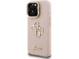 GUESS ovitek za usnjen Cam Stand GUHCP15XPCS4GSP iPhone 15 Pro Max, roza