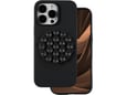 ONASI ovitek za silikonski Octopus iPhone 16 Pro, mat liquid črn