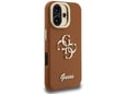 GUESS ovitek za usnjen Cam Stand GUHCP16LPCS4GSW iPhone 16 Pro, rjava