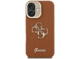 GUESS ovitek za usnjen Cam Stand GUHCP16LPCS4GSW iPhone 16 Pro, rjava