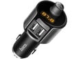 Hoco FM modulator BT handsfree 12 V/24 V, 2 x USB 2,4 A - E19 Smart, BT, FM, Charger