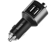Hoco FM modulator BT handsfree 12 V/24 V, 2 x USB 2,4 A - E19 Smart, BT, FM, Charger