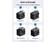 UGREEN univerzalni potovalni adapter 65W, 55001