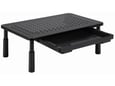 GEMBIRD stojalo za monitor MS-TABLE-D-01, 37x23.5x14 cm, do 20 kg, kovina