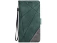 Chameleon Samsung Galaxy S26+ - Preklopna torbica (WLGO-Lines) - zelena