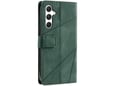Chameleon Samsung Galaxy S26+ - Preklopna torbica (WLGO-Lines) - zelena