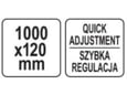 Yato brza patent stega 1000x120 mm