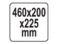 Yato kutija za alat metalna 5/1 460x200x225 mm