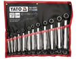 Yato garnitura okastih ključeva 6-32/12 komada CrV