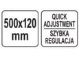 Yato brza patent stega 500x120 mm