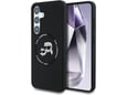 KARL LAGERFELD ovitek za Samsung Galaxy S25 FE, črn