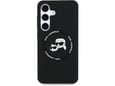 KARL LAGERFELD ovitek za Samsung Galaxy S25 FE, črn