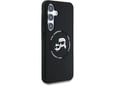KARL LAGERFELD ovitek za Samsung Galaxy S25 FE, črn