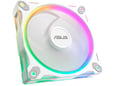 ASUS ventilatorji PRIME MR120 ARGB, 120 mm, ARGB, beli, 3 kosi