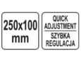 Yato brza patent stega 250x100 mm