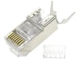 CABLEXPERT mrežni konektor RJ45 Cat.7 pass-through, 50 kos
