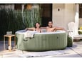 Intex Bazen za 4 osobe Round Bubble SPA 196x71cm 28426NP