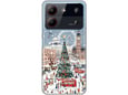 Maska za ZTE Blade A54 Christmas Town Silikonska Print Skin
