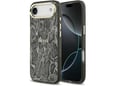 Maska za iPhone Air Guess Python Pattern MagSafe Case crna