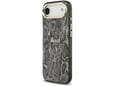 Maska za iPhone Air Guess Python Pattern MagSafe Case crna