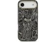 Maska za iPhone Air Guess Python Pattern MagSafe Case crna