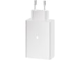 Kućni punjač Fast Charging Adapter Trio (USB-Cx2,USB-A) za Samsung PD 65W sa kablom Type-C na Type-C beli