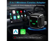 Carplay Wireless Adapter za auto M12 JWD LED