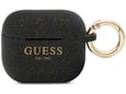 Maska Guess Airpods 3 Silicone Est. Glitter crna.