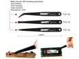 JAKEMY JM-T11 3in1 set plastičnih pinceta