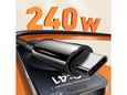 Data kabl LDNIO LC922c -240W Type C na Type C crni 2m