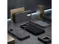 Maska za iPhone 17 Pro Mag Case Alkantara crna