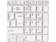 Tastatura za laptop Toshiba L50-B veliki enter bela