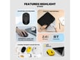Miš kancelarijski Wireless Fantech W190 zuti
