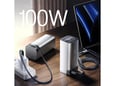 Power bank prenosiva baterija REMAX FC-22 100W sa teleskopskim kablom 20000mAh siva