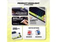 Tastatura mehanička Gaming Fantech MK874V2 RGB Atom 63 Mori bela (Red switch)