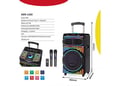 Bluetooth zvučnik NDR-1260 80W crni
