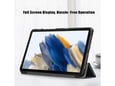 Maska za Samsung Tab S9 Plus/ X810/ S10 Plus/ X820 na preklop Tablet Stripes crna