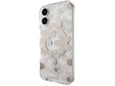 Maska za iPhone 17 Mag Case SwitchEasy Fleur roze zlatna