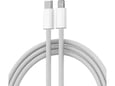 Kabel Braided PD Type-C na Lightning 20W beli