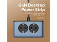 Produžni kabl LDNIO SE3, 2 utičnice, USB, 2xPD, 5u1, GAN, 45W total power