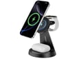 Desktop držač za mobilni telefon magnetic ZJ02 3u1 (wireless punjač za mobilni telefon, slušalice i Apple smart watch)