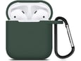 Maska za Airpods 1/2 tamno zelena