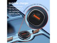 Auto punjač LDNIO C105, QC3.0, 30W USB Lightning crni