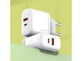 Kućni punjač LDNIO A2526C PD, QC4+, QC3.0, PPS 45W USB na Type C