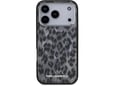 Maska Karl Lagerfeld IML Leopard Pattern MagSafe do iPhone 17 Pro crna