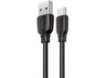 Kabel REMAX Suji Pro RC-138a USB na Type-C 2.4A crni 1m