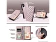Maska za Honor X6b Wallet Romb zelena